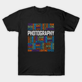 Photography Words T-Shirt